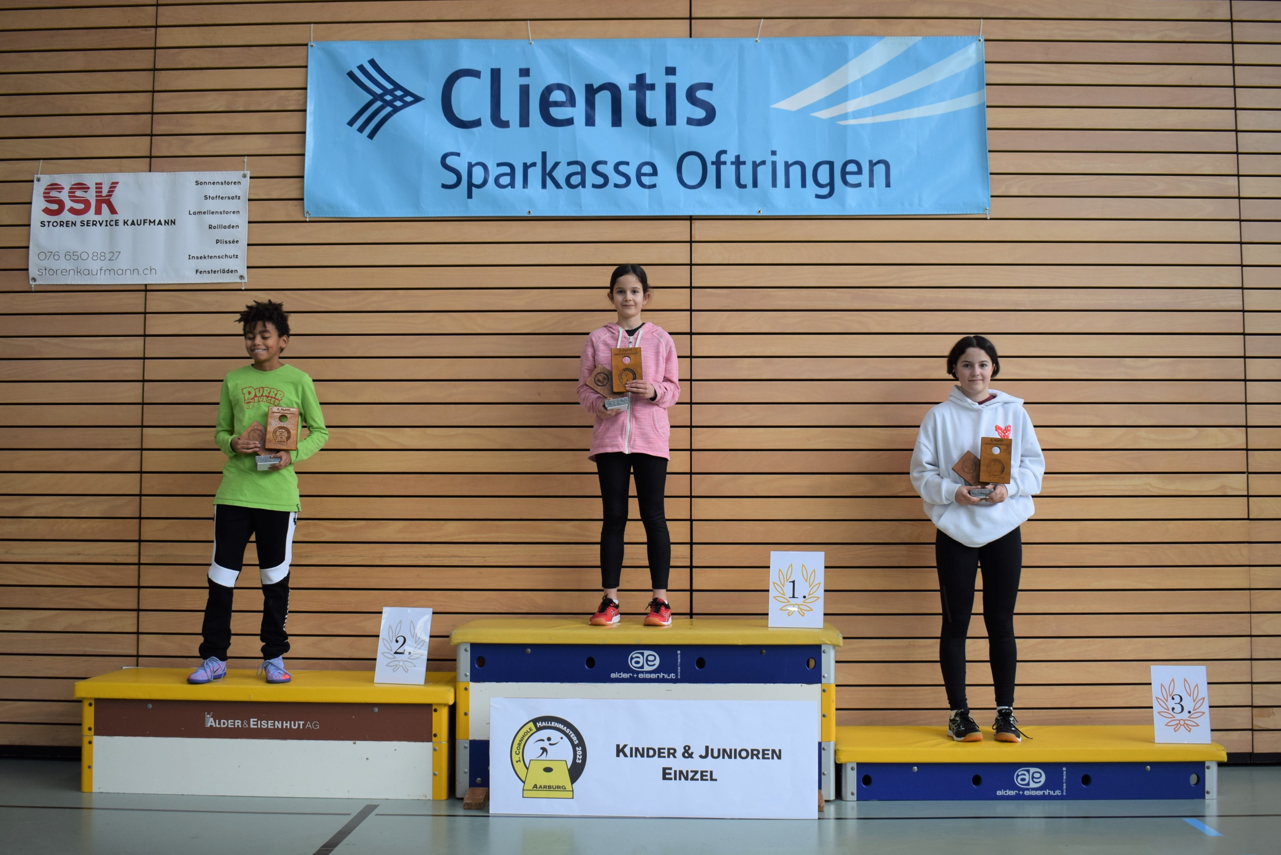 Podium Kunder und Jungend